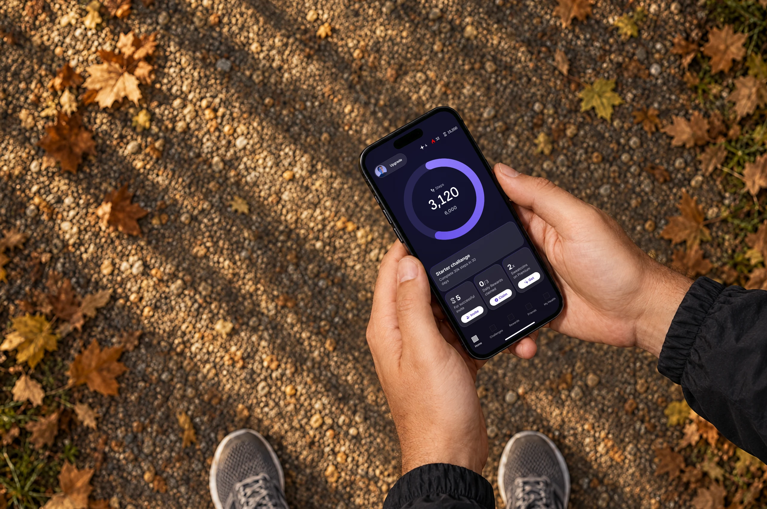 Sweatcoin project preview
