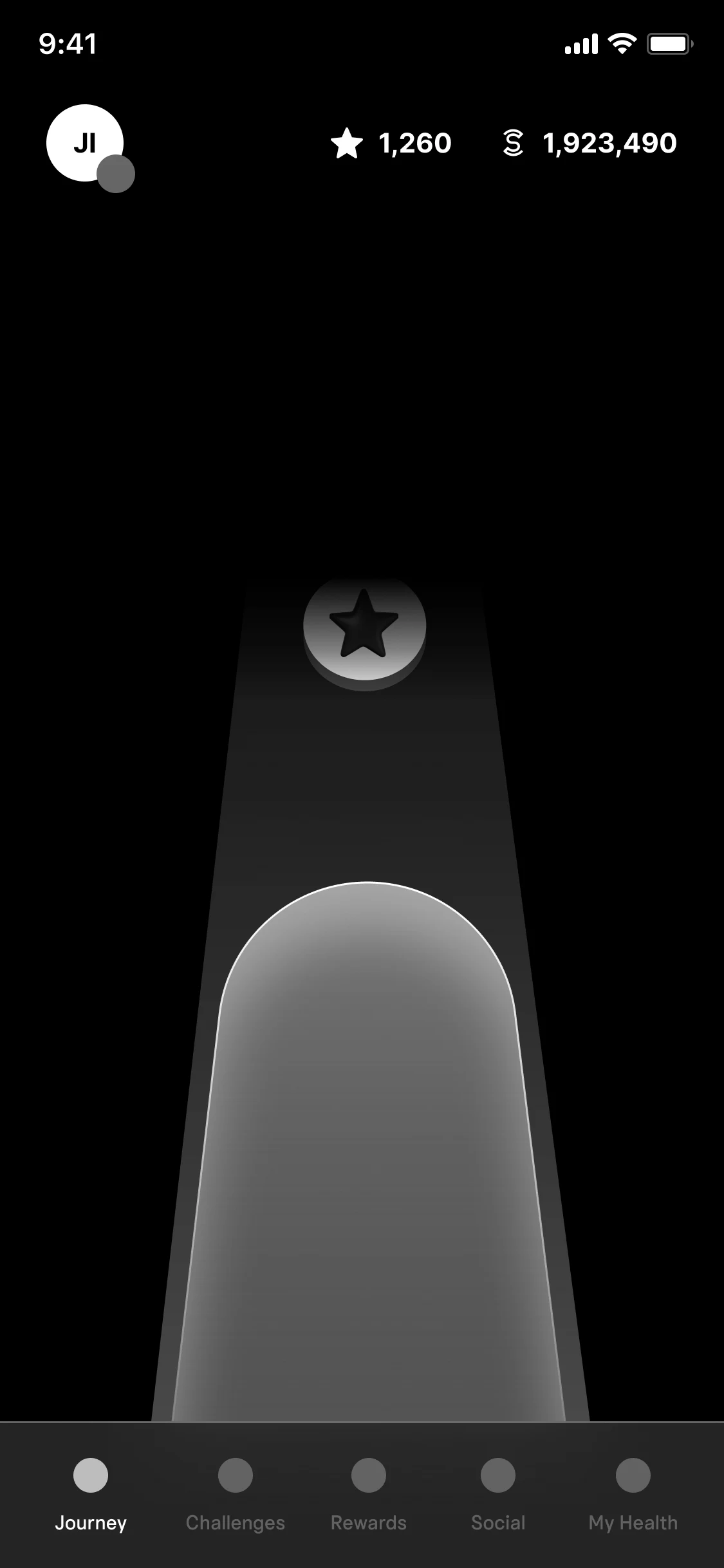 Home as a road that runs to a star on the horizon