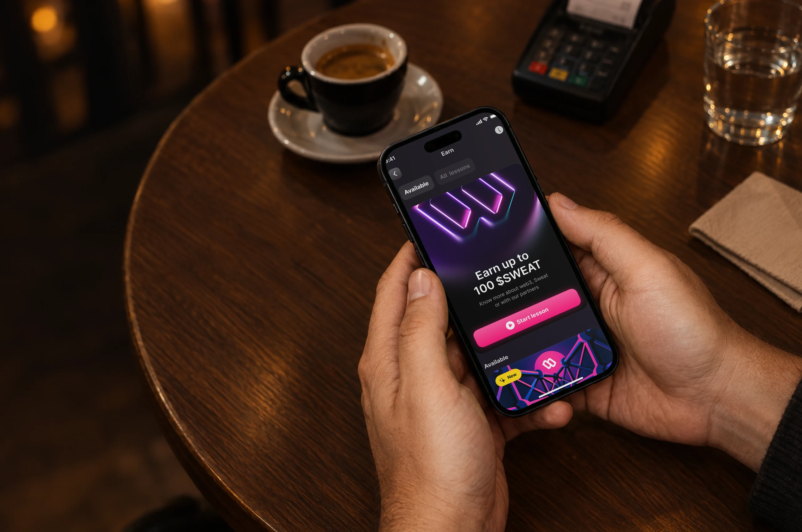 Monetisation in Sweat Wallet project preview